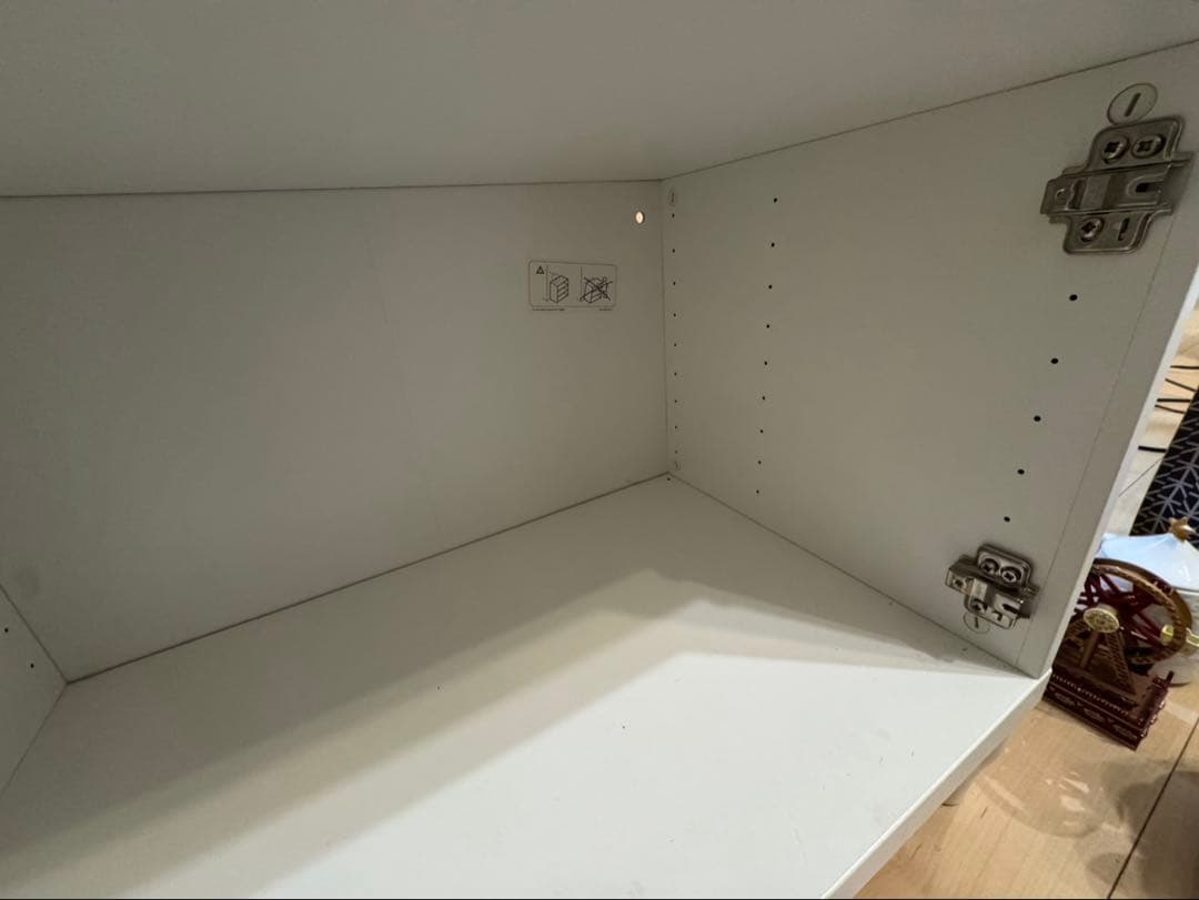 BESTÅ/ベストー ホワイトシェルフ 120cm