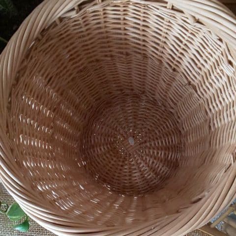 ✨新品未使用・かごまとめ売り・籐かご特大カゴ2点セット