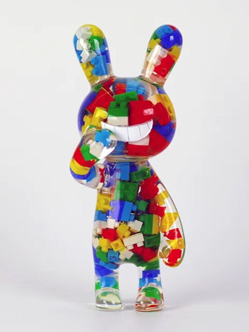 【新品】BLACK RABBiT ブロック　レジン入立ちver ブラックラビット