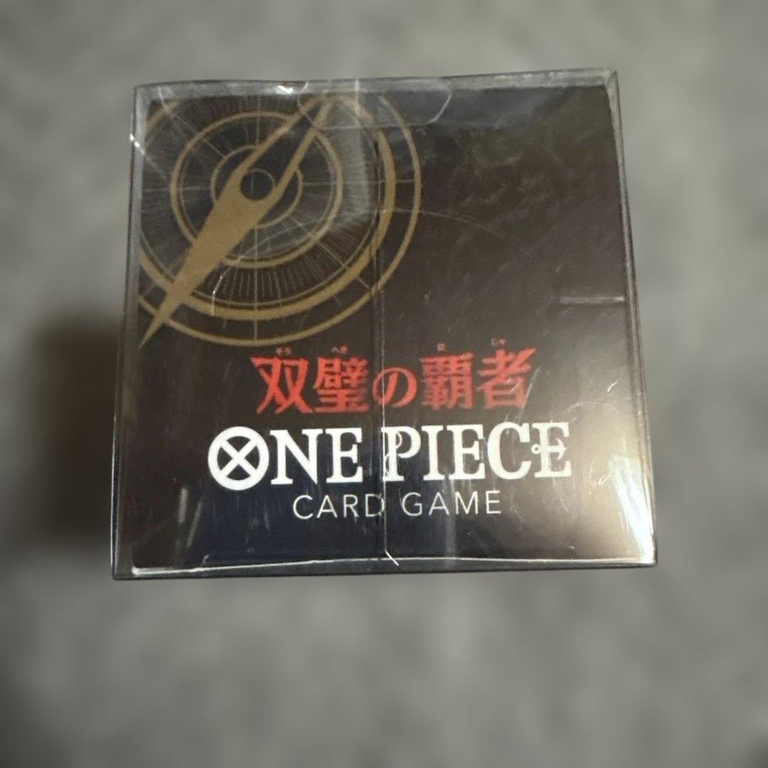 新品未開封】双璧の覇者 ワンピースカード BOX テープ付き - メルカリ