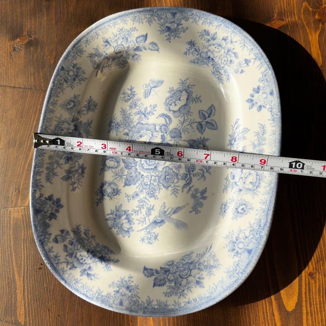 イギリス アンティーク 皿 バーレイ製