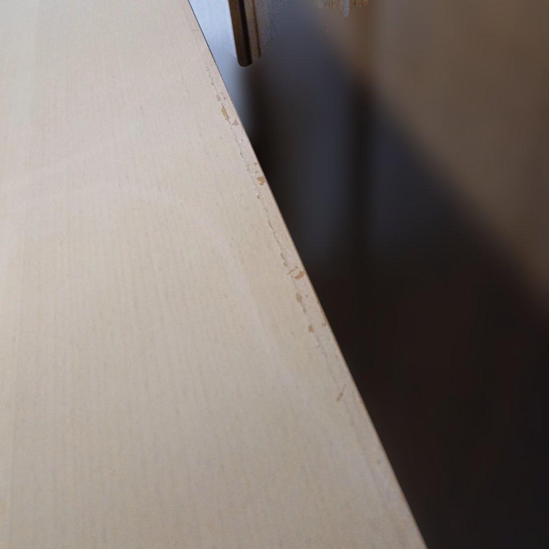 ☆最終値引き☆ナチュラル木製デスク 幅広 2引き出し