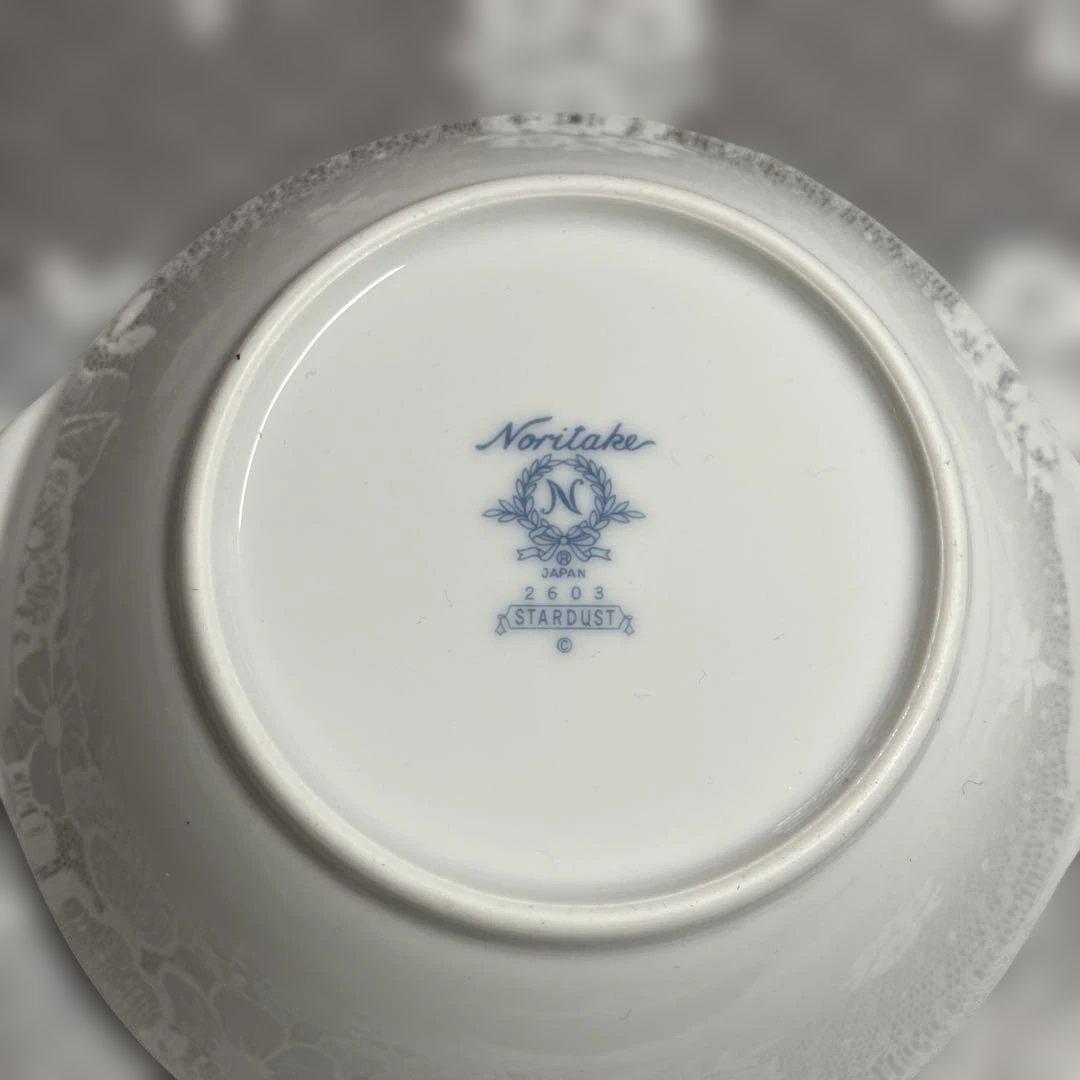 Noritake STARDUSTスープボウル＆プレート 5客セット純正箱付き