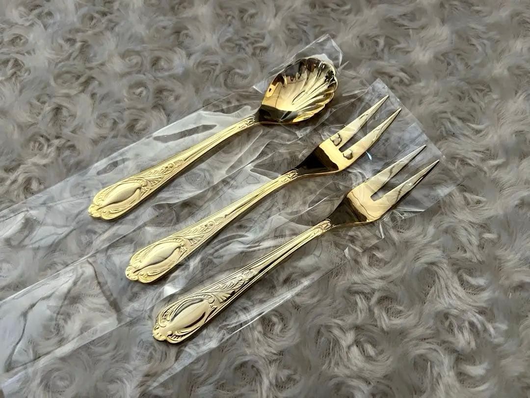 SBS社製　ゾーリンゲン　カトラリーセット（23/24K純金P）ディナーセット