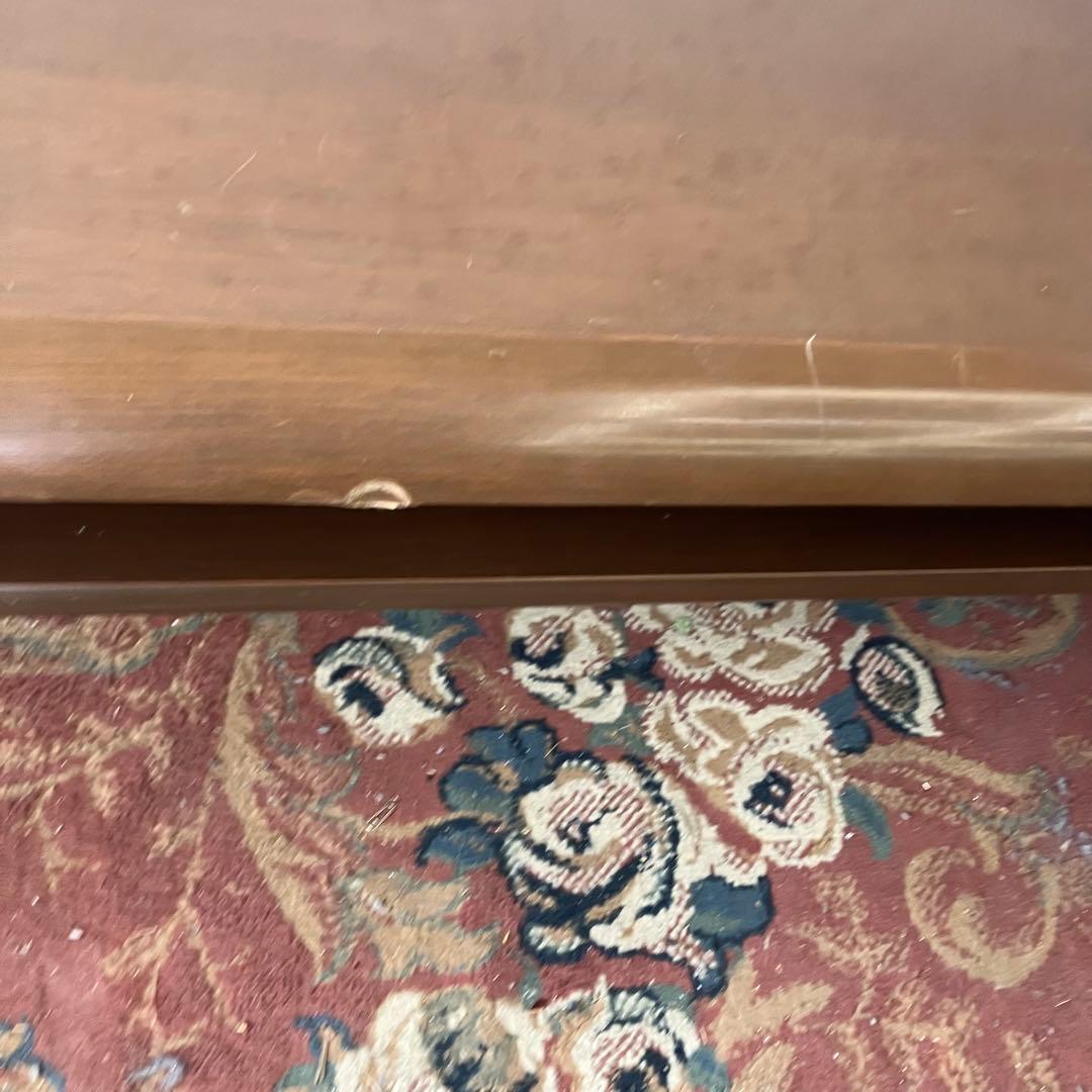 冨士ファニチア 天然木 センターテーブル ローテーブル 座卓 4人 ビンテージ