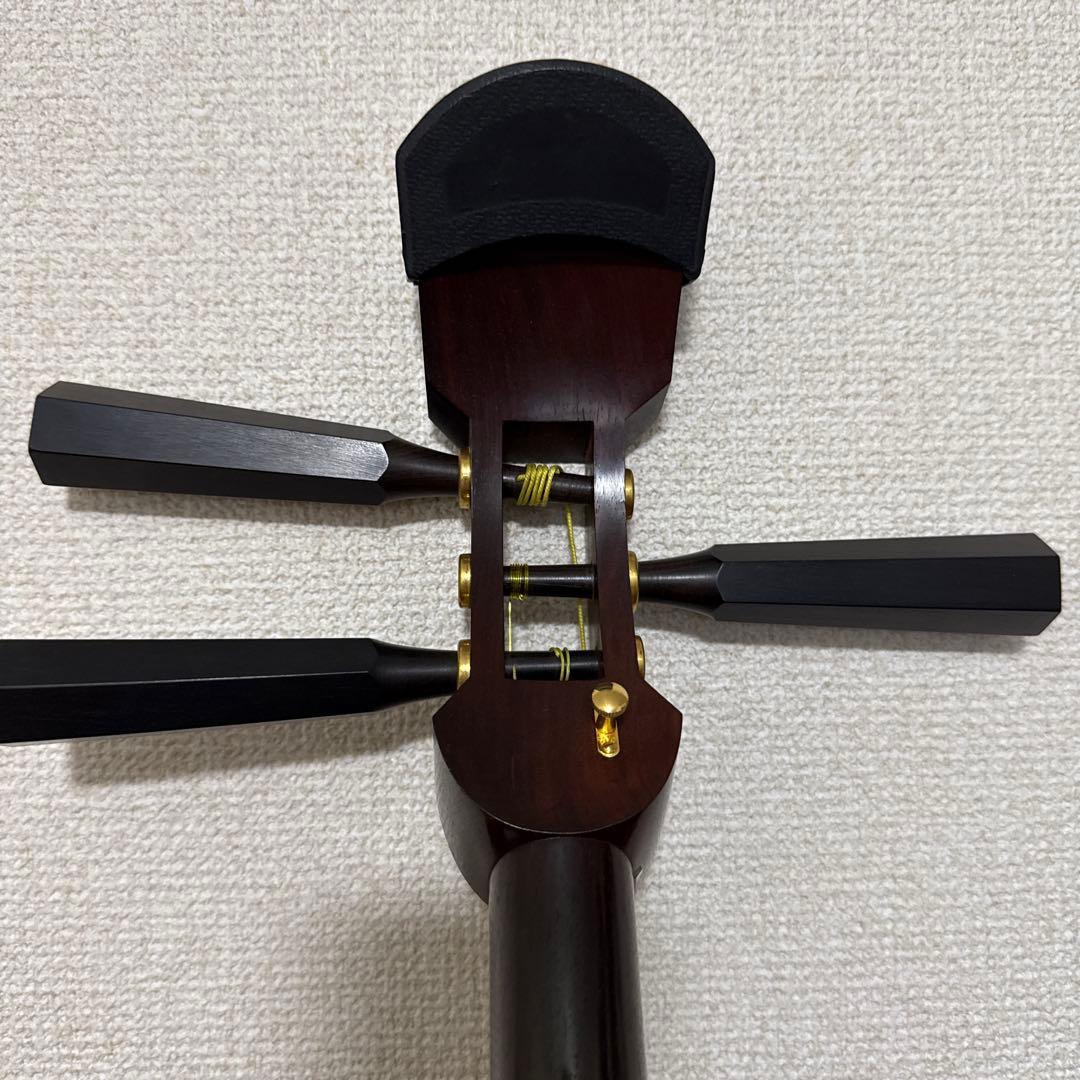 高級 津軽三味線 和楽器 弦楽器 ケース付属 付属品多数 雅楽 民族楽器