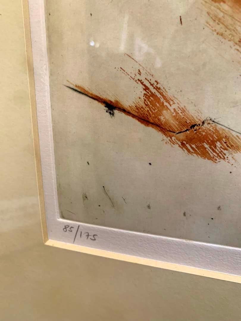 シリアルナンバー有り　アントニーニ　「鉛筆と布」