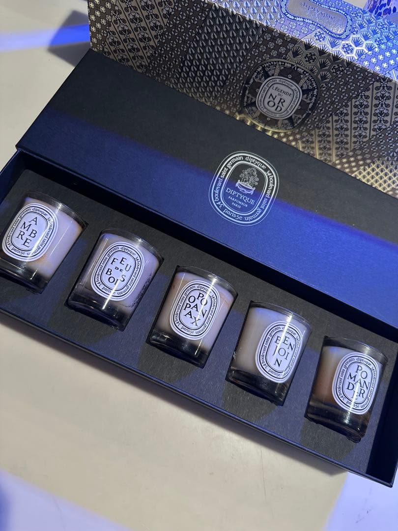 diptyque ディプティック　アロマキャンドル5個セット