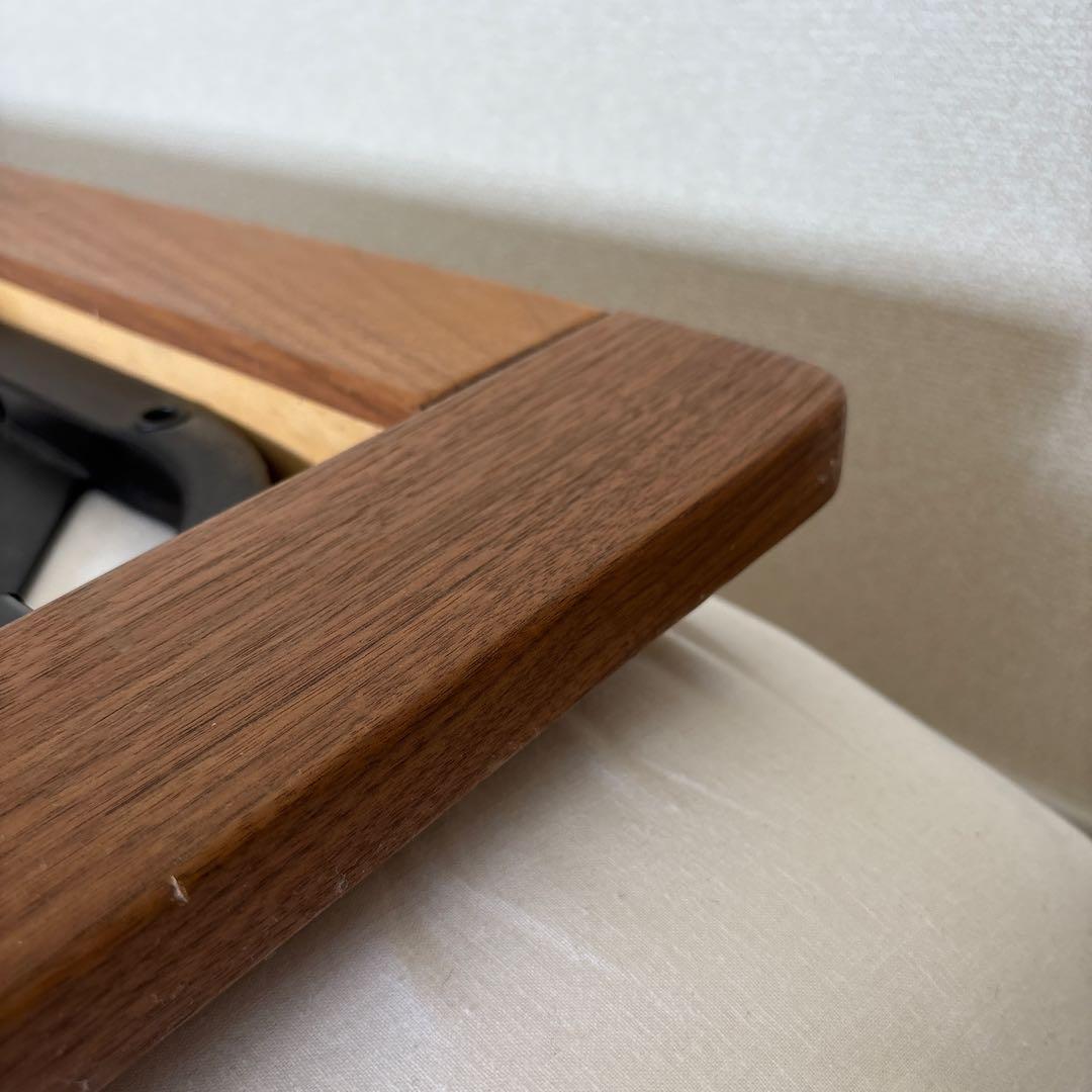 無印良品　木製ベッドフレーム　シングル　ウォールナット材