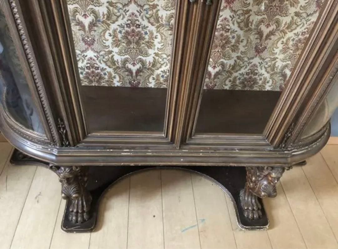 マリオコルチャゴ　フラテッリ・オリッジ　アンティーク　飾り棚　キャビネット