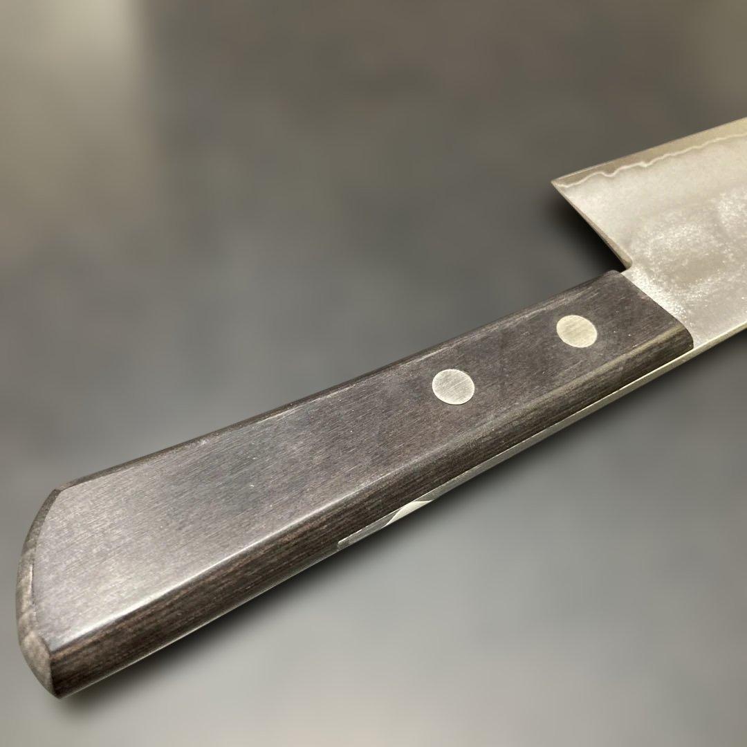 三徳包丁 切れ味抜群　木製ハンドル　新品未使用　ビンテージ　自宅長期保管　美品