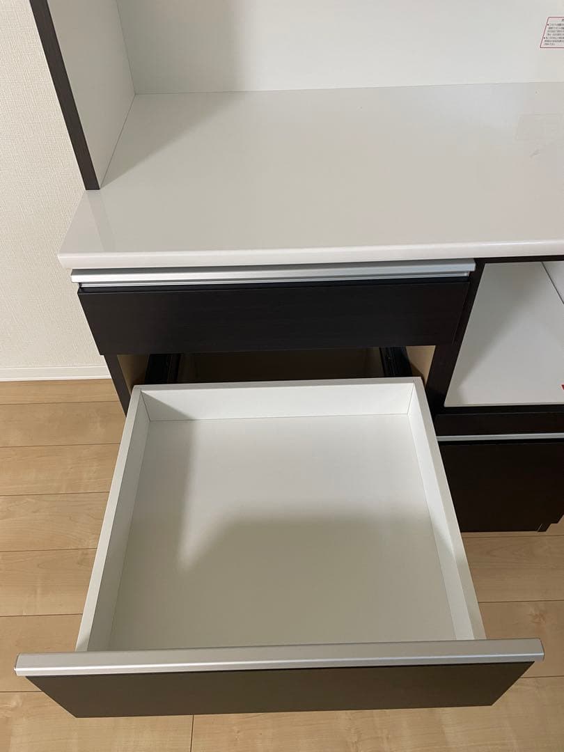 【ニトリ】未使用　カップボード　食器棚　キッチンボード　90