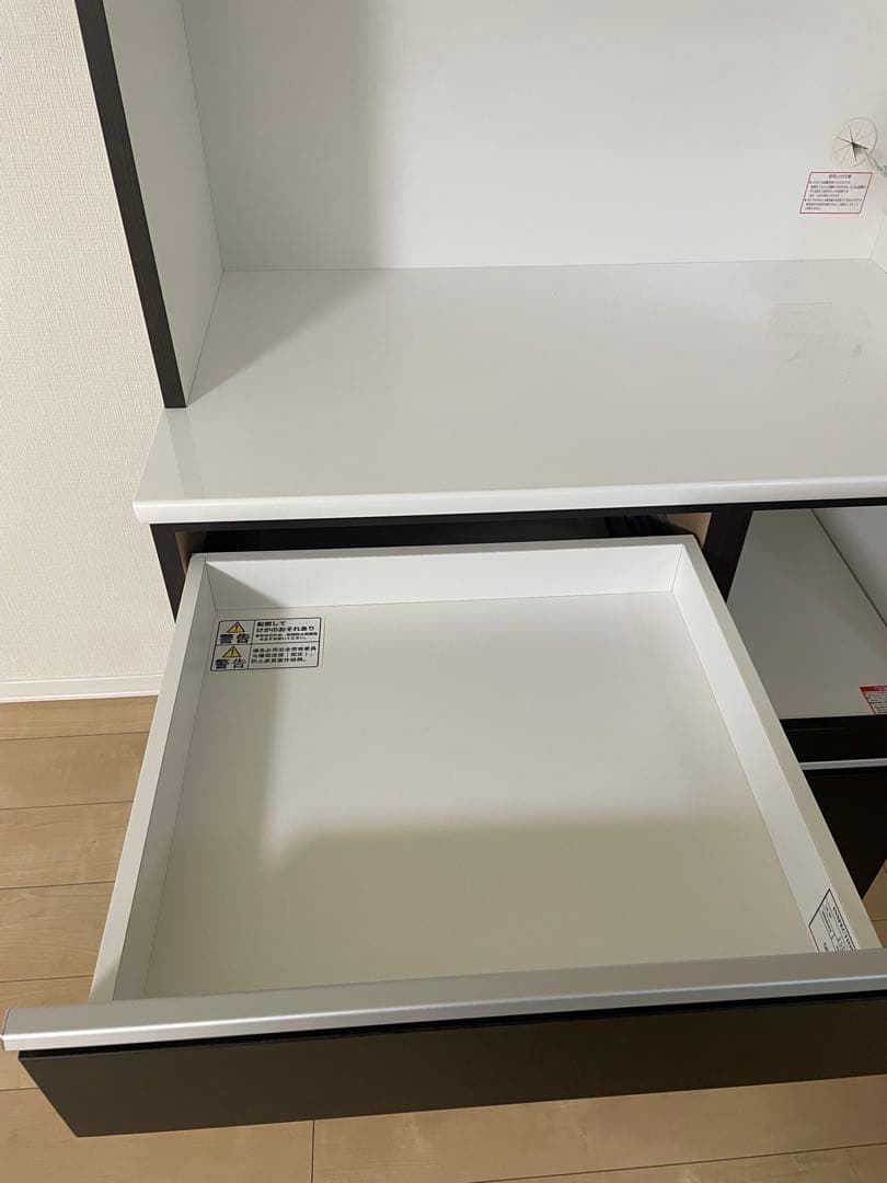 【ニトリ】未使用　カップボード　食器棚　キッチンボード　90