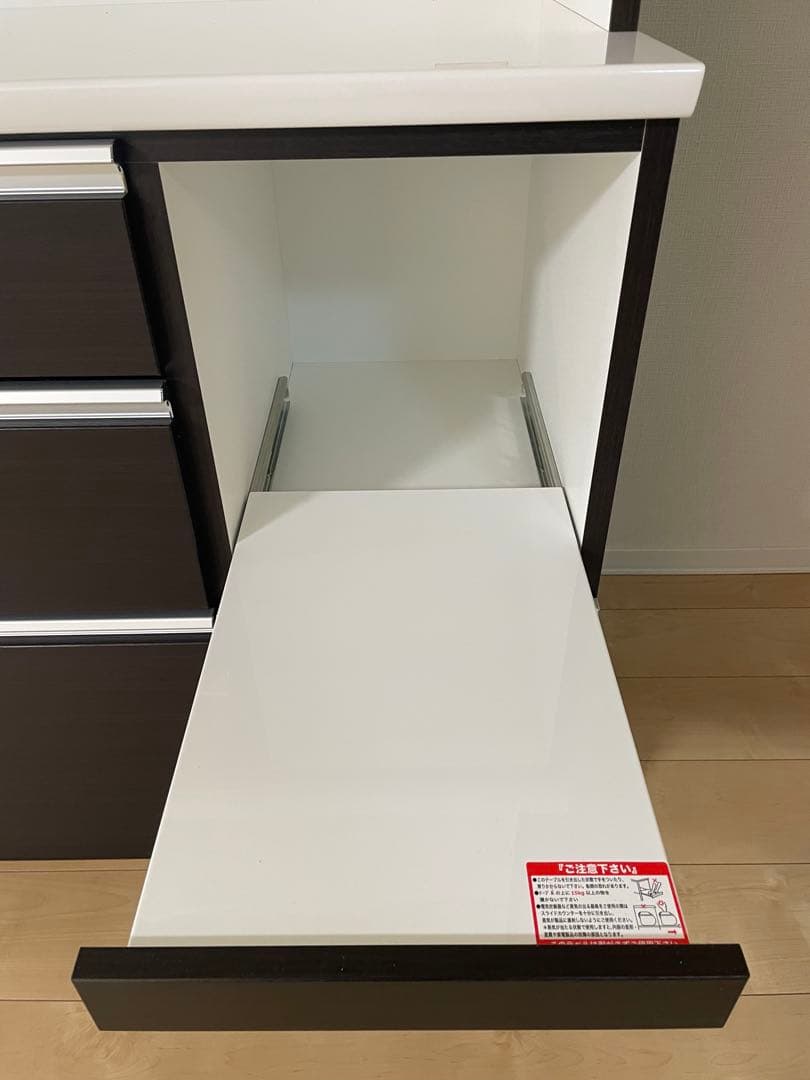 【ニトリ】未使用　カップボード　食器棚　キッチンボード　90