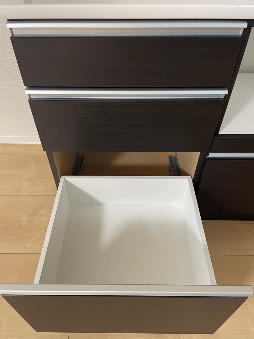 【ニトリ】未使用　カップボード　食器棚　キッチンボード　90