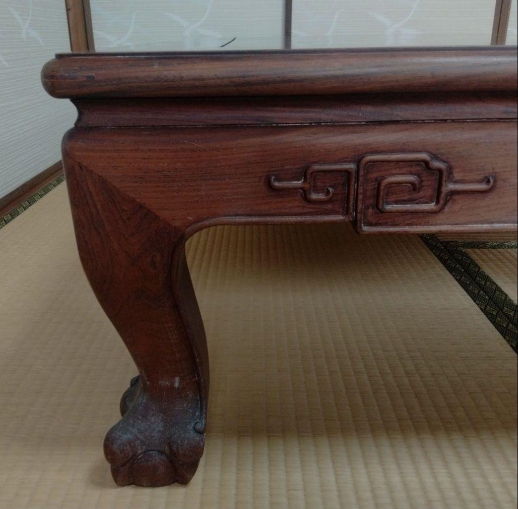座卓　※おそらく紫檀