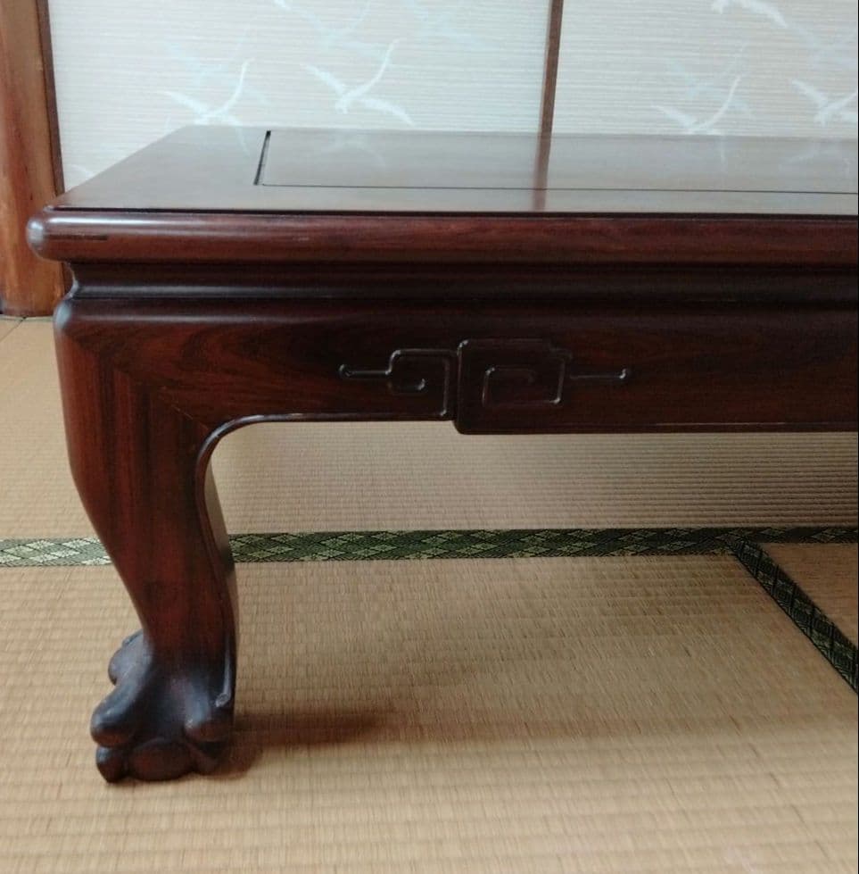 座卓　※おそらく紫檀