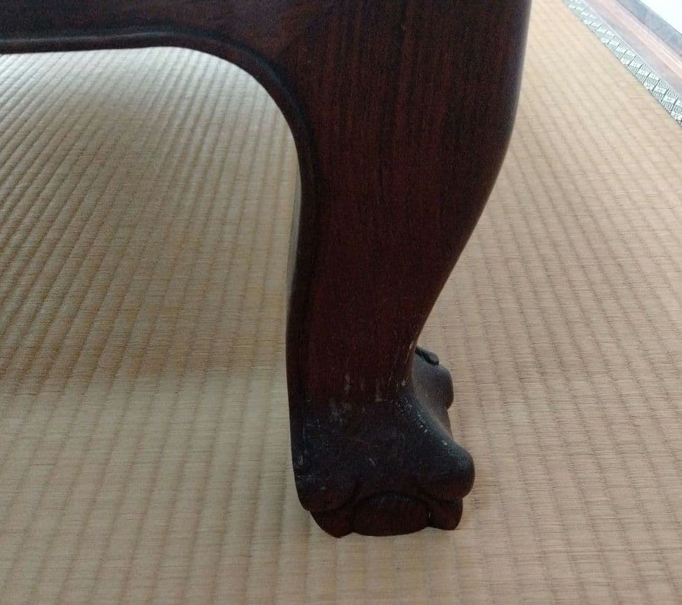座卓　※おそらく紫檀