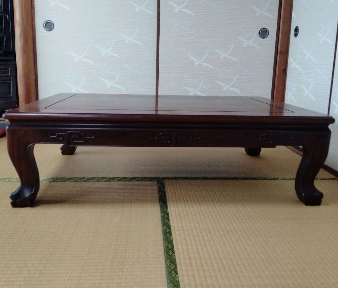 座卓　※おそらく紫檀