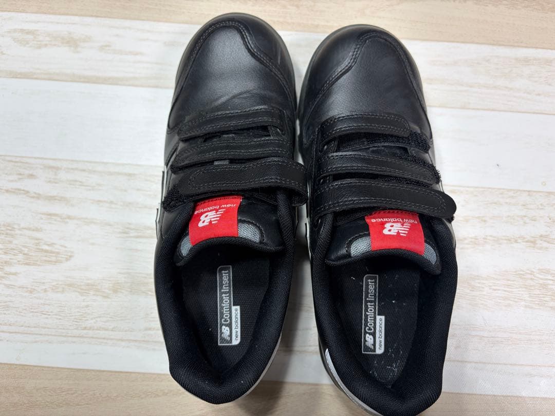 期間限定、緊急値下げ❣️❣️ New Balance ブラック 安全靴 ベルクロ