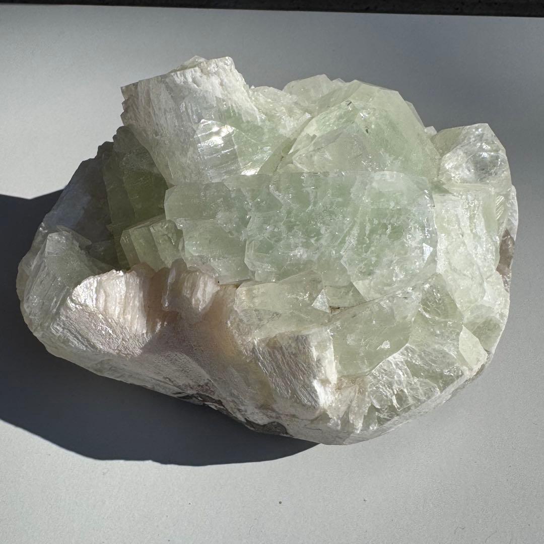 グリーンアポフィライト　原石