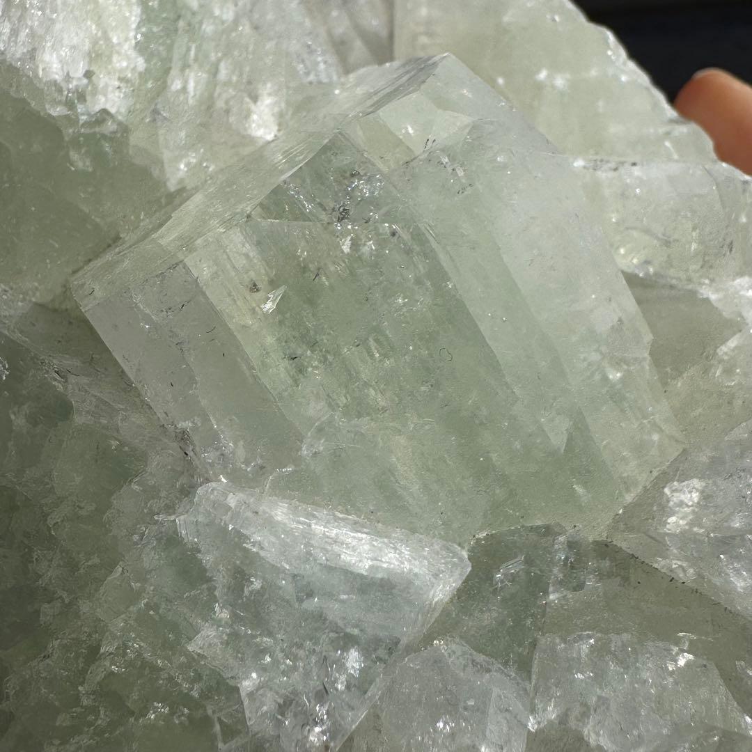 グリーンアポフィライト　原石