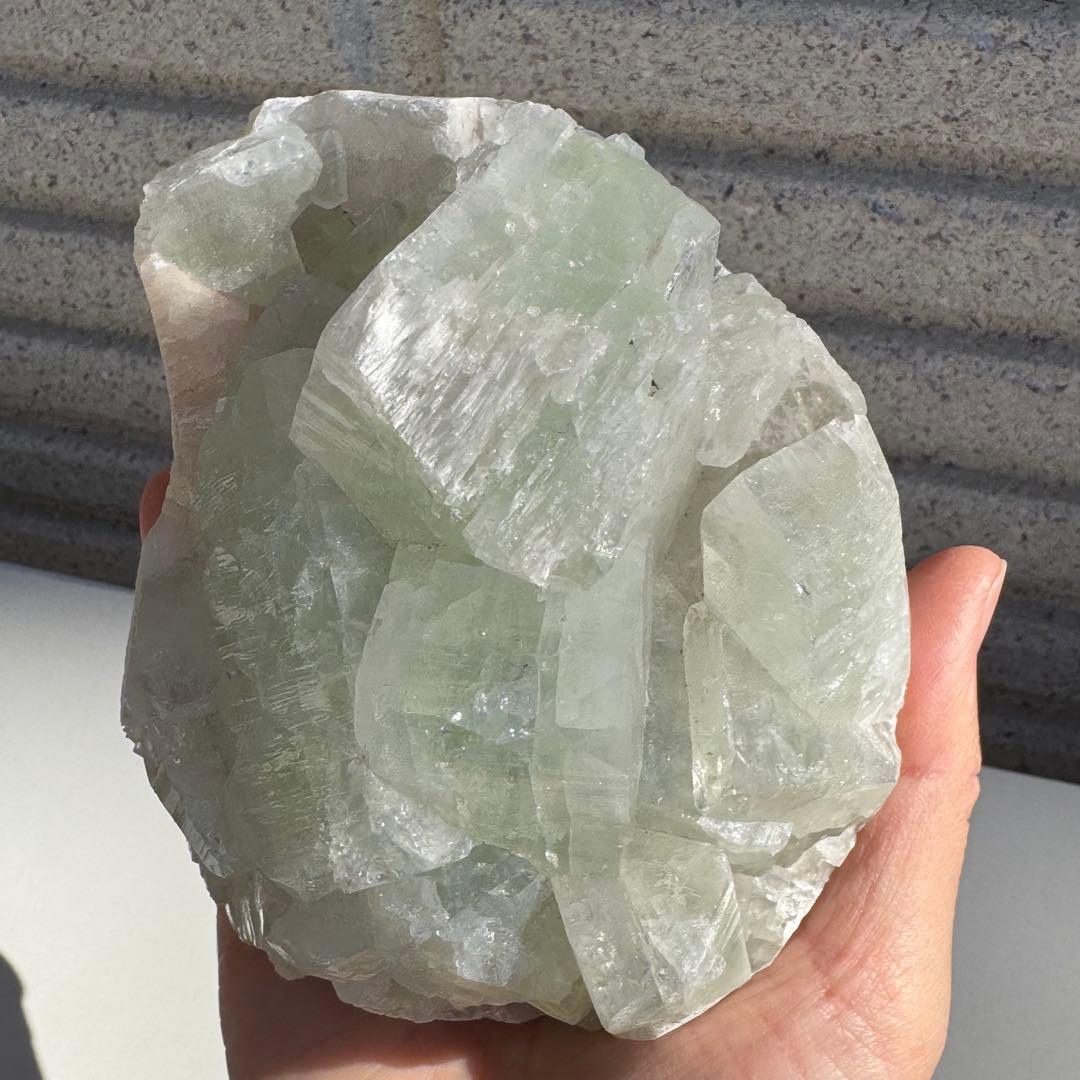 グリーンアポフィライト　原石