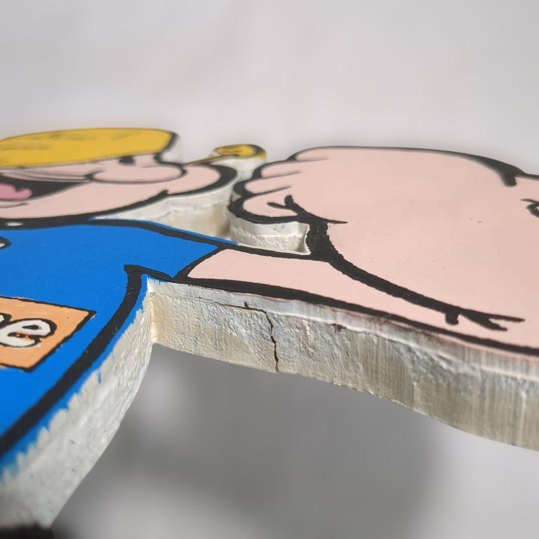 【希少】 ポパイ supreme 木製 ディスプレイ