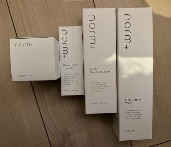 [新品★未使用未開封] 愛沢えみりプロデュースのnorm+ 4個セット