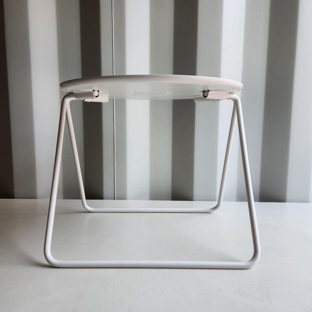 希少　廃盤モデル　無印　MUJI コンパクトサイドテーブル　スチール