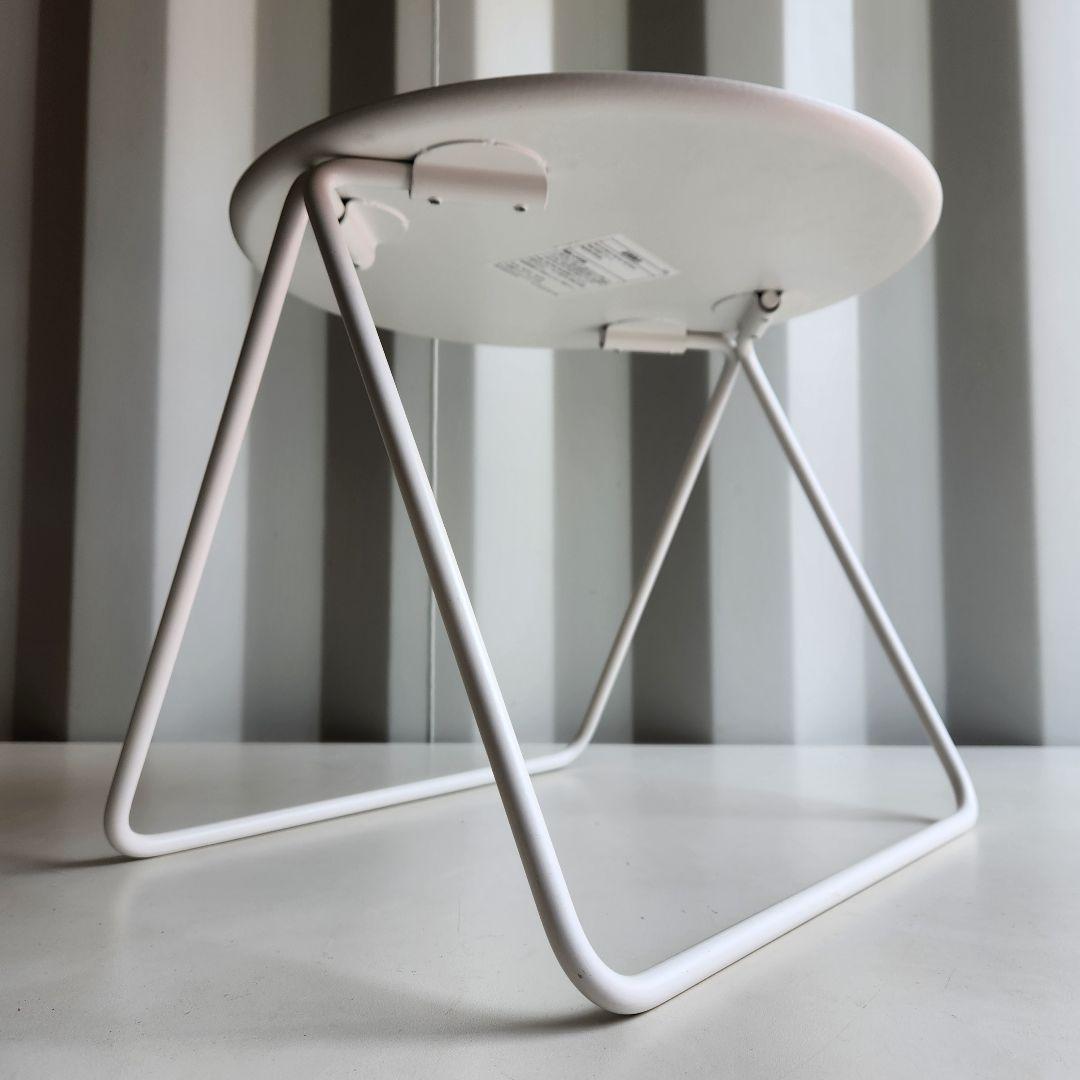 希少　廃盤モデル　無印　MUJI コンパクトサイドテーブル　スチール