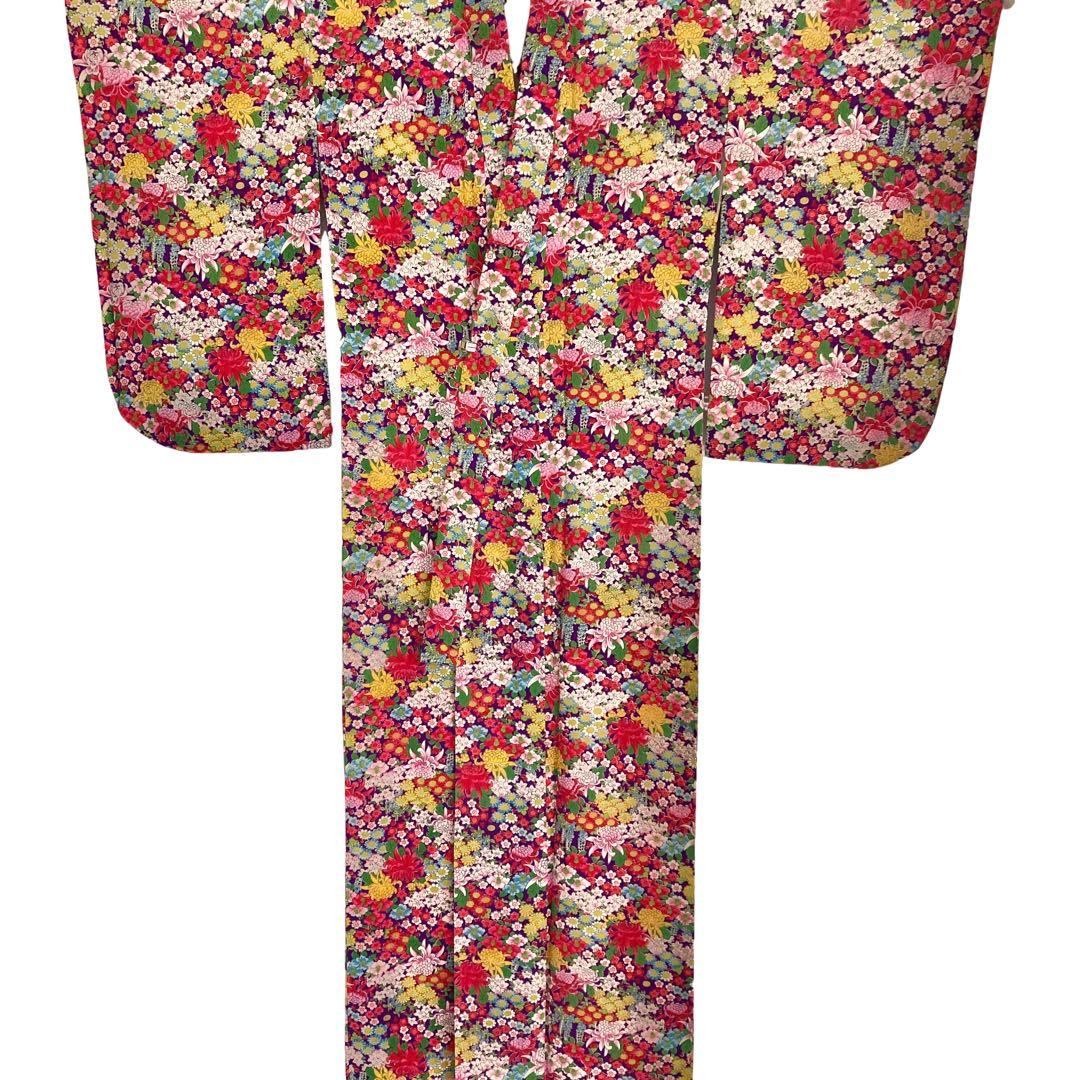 ★ ねむです★ アンティーク着物　ジュニア　大人　NO33