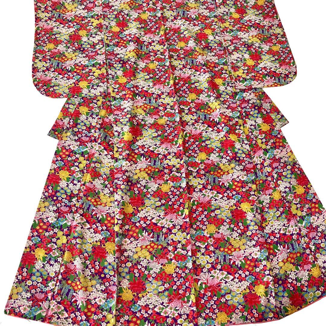 ★ ねむです★ アンティーク着物　ジュニア　大人　NO33