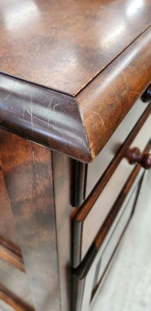 民芸家具　姿見 ＋ サイドチェスト　鏡　ドレッサー　つくしギャラリー