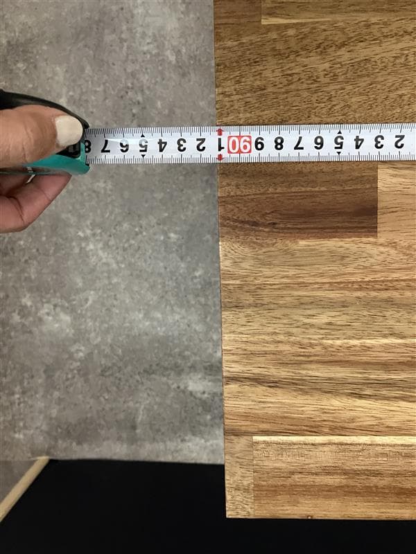 アカシアレクタングルテーブル ■W900~910㎜×D300㎜×H420