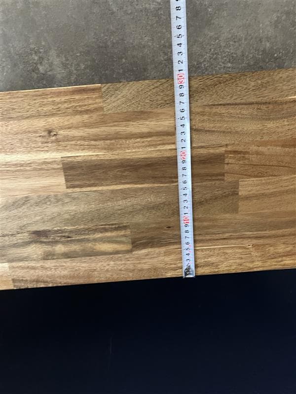 アカシアレクタングルテーブル ■W900~910㎜×D300㎜×H420