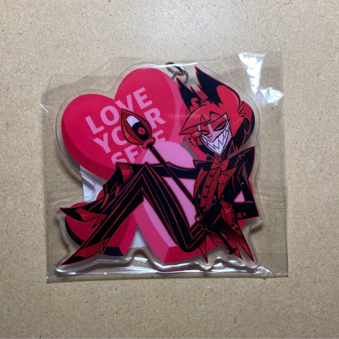 ハズビンホテルルシファーアラスターバレンタインアクキーキーチェーン