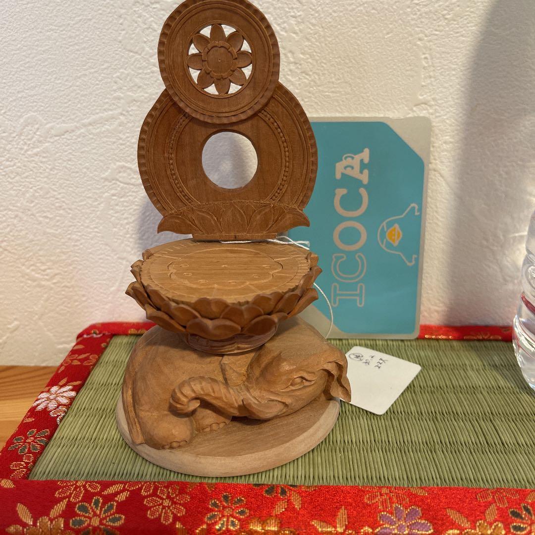 極希少 超美品　白檀普賢菩薩