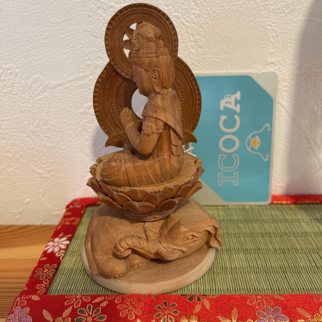 極希少 超美品　白檀普賢菩薩