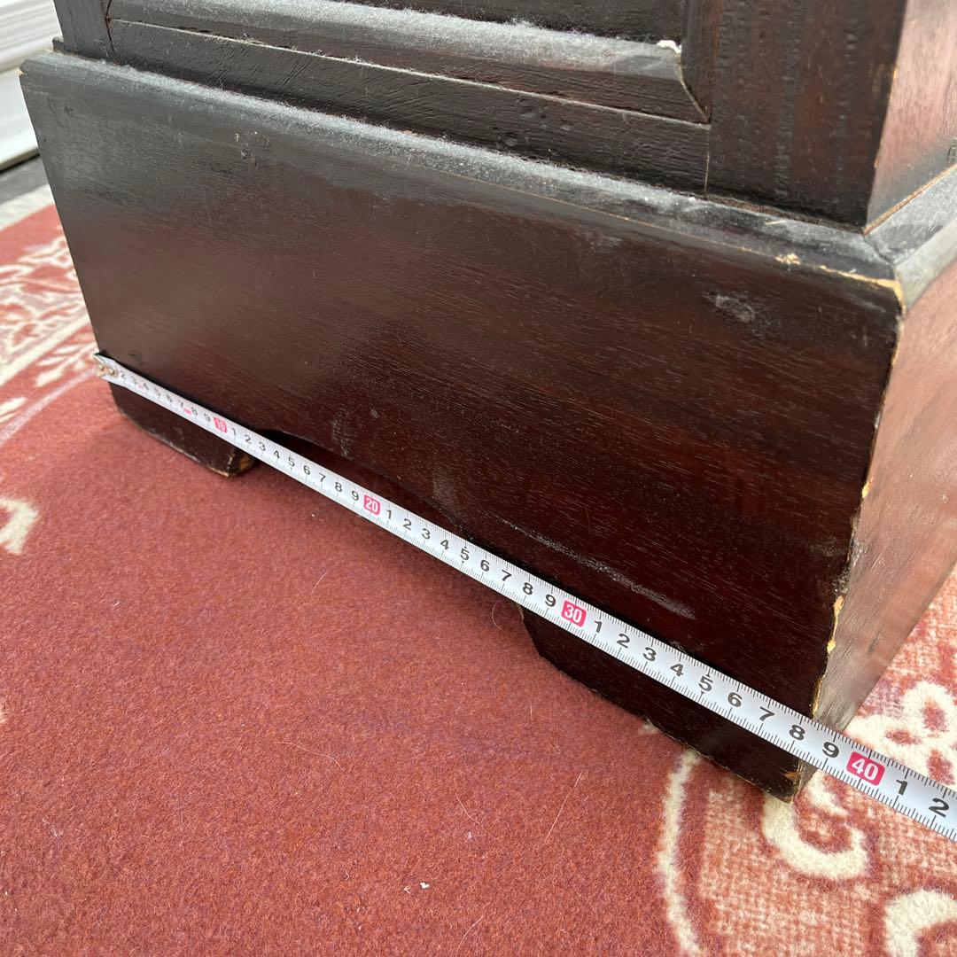 ビンテージ古家具◾️木製無垢材 古着屋で使っていたディスプレイ棚 展示棚 シェルフ