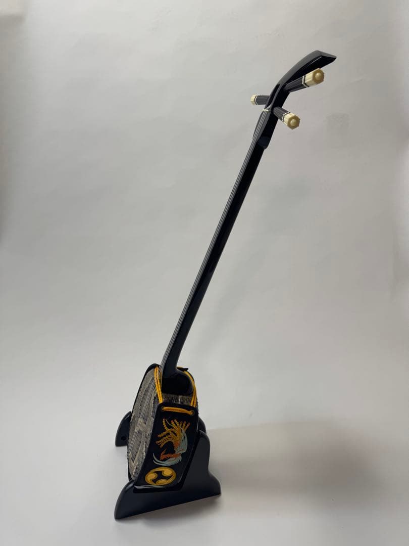 三線 蛇皮 ハードケース セット　上原良光 作