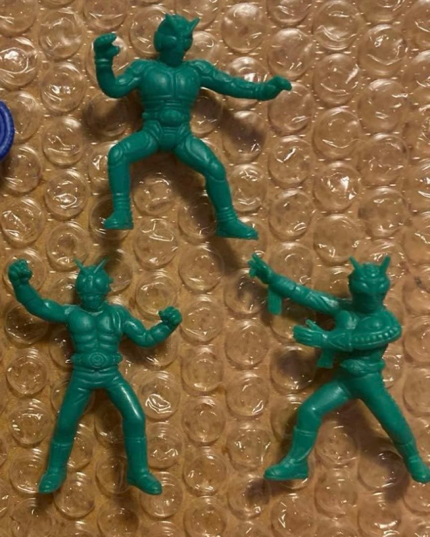 仮面ライダー消しゴム 仮面ライダー100 1994年製 レトロ 3点セット