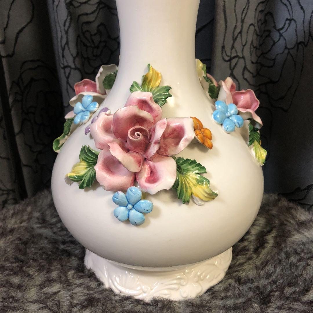 Capodimonte カポディモンテ 陶器 花瓶 - メルカリ