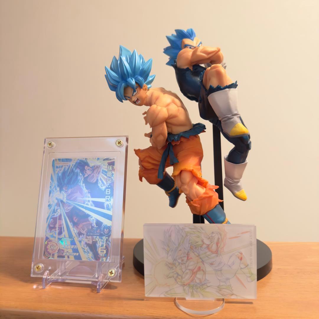 ～かめはめ波＆ギャリック砲～悟空&ベジータ、ドラヒ、F賞 原作画セット売り