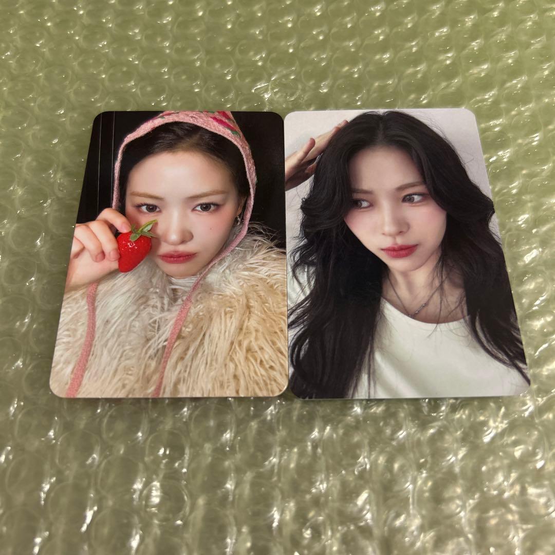 ITZY リュジン 対面 ヨントン 両面 トレカ 2枚セット GOLD ① - メルカリ