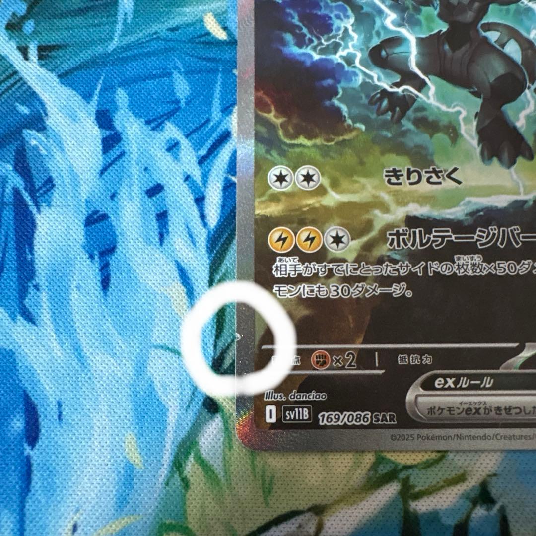 ゼクロムex SAR 169/086