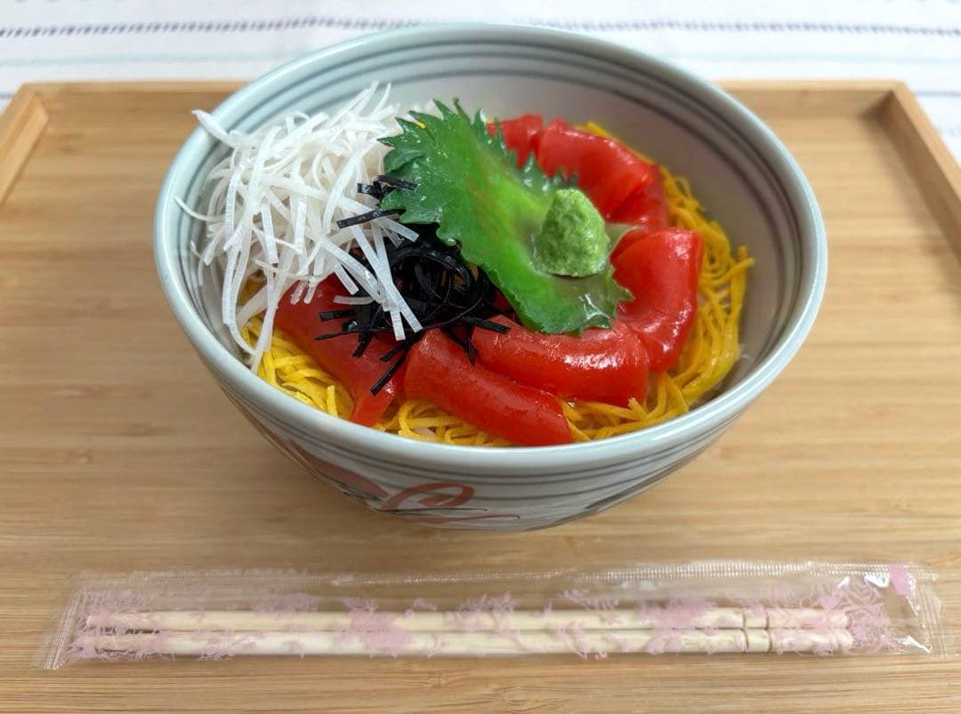 SALE✩.*˚イワサキ・ビーアイ 岩崎(株) 食品サンプル マグロ丼 置物