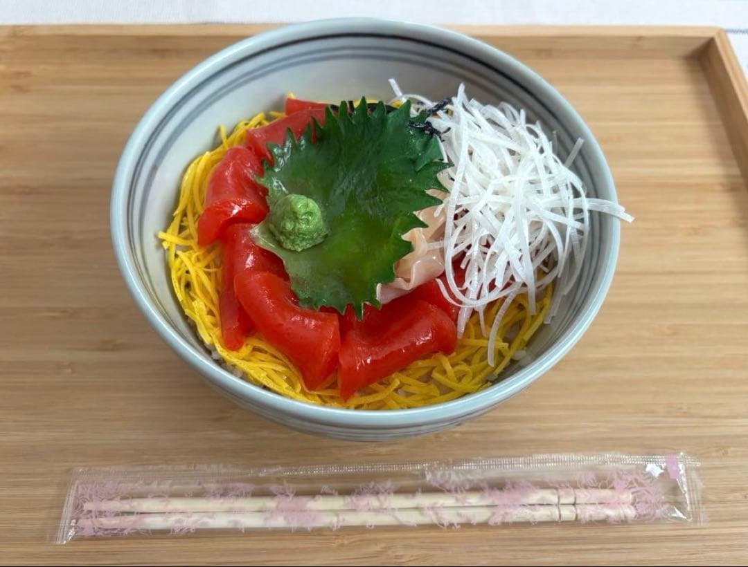 SALE✩.*˚イワサキ・ビーアイ 岩崎(株) 食品サンプル マグロ丼 置物