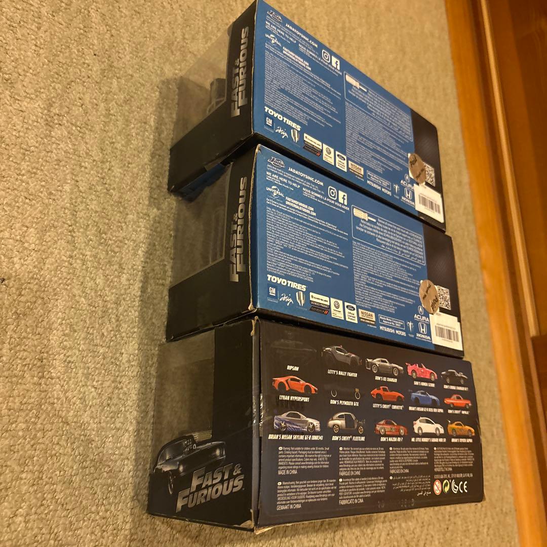 ワイルドスピード　ダイキャストミニカー 1/24 3台セット ダッジチャージャー