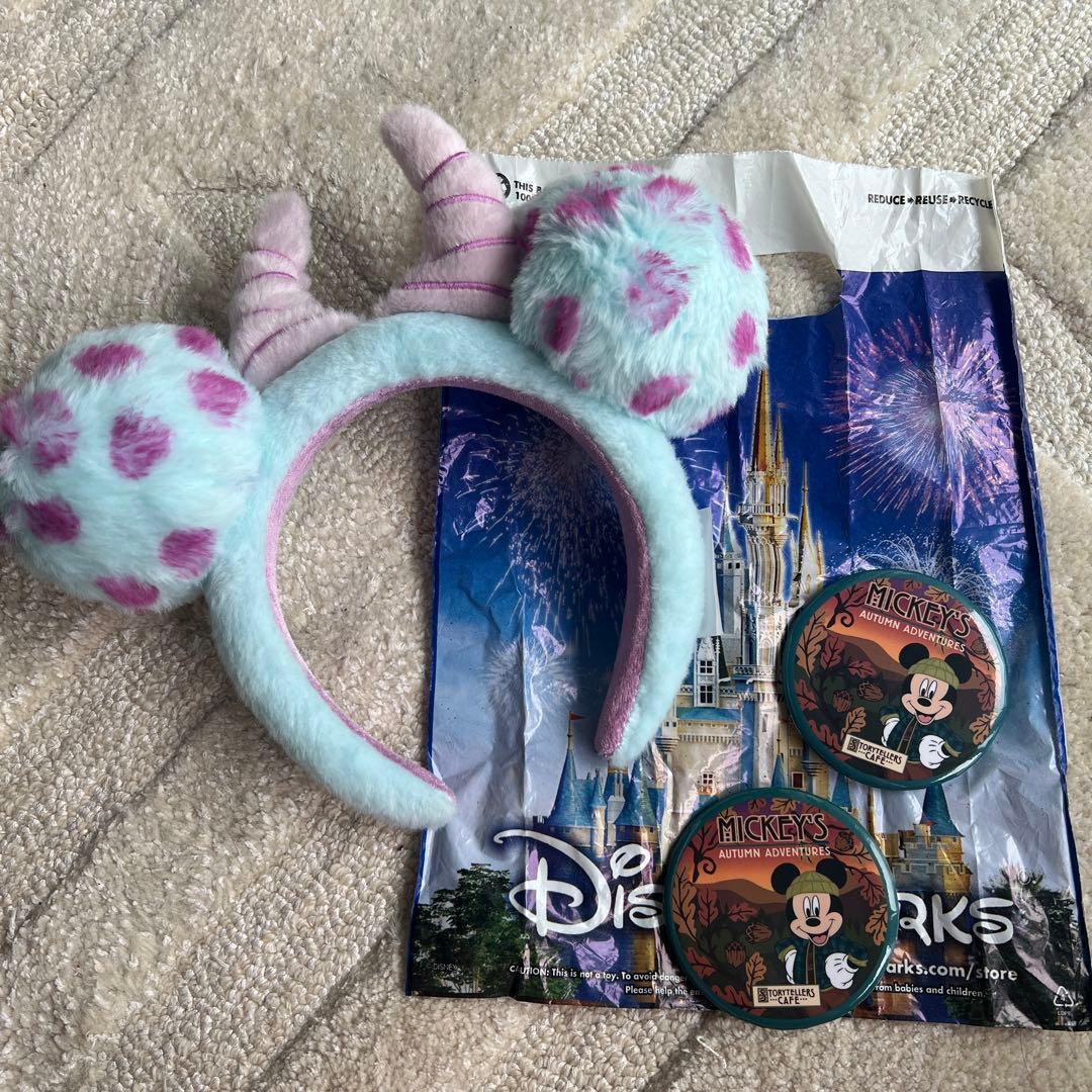 モンスターズインク サリー もこもこ カチューシャ - メルカリ